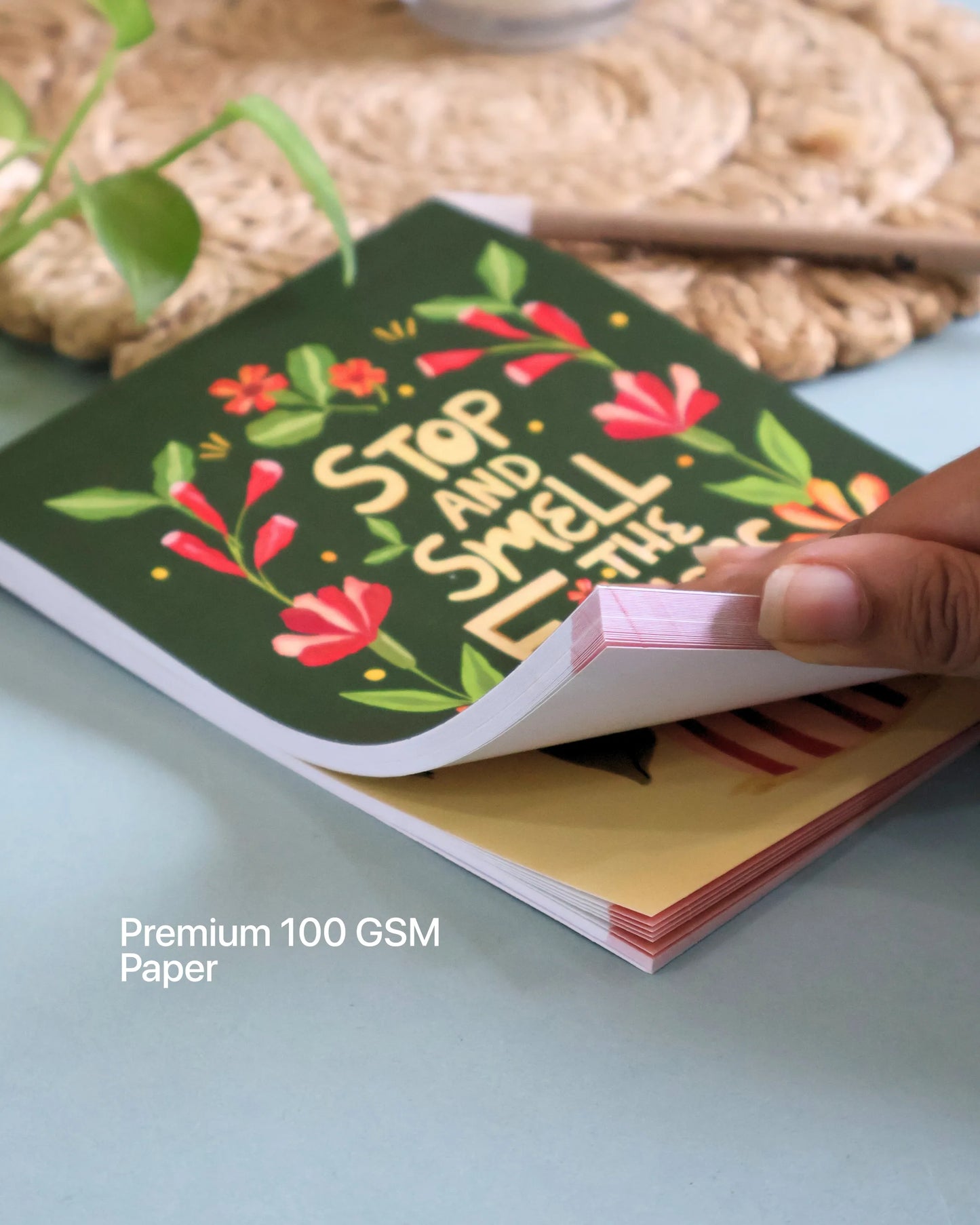 Mini Gratitude Pad with 45 unique prompts
