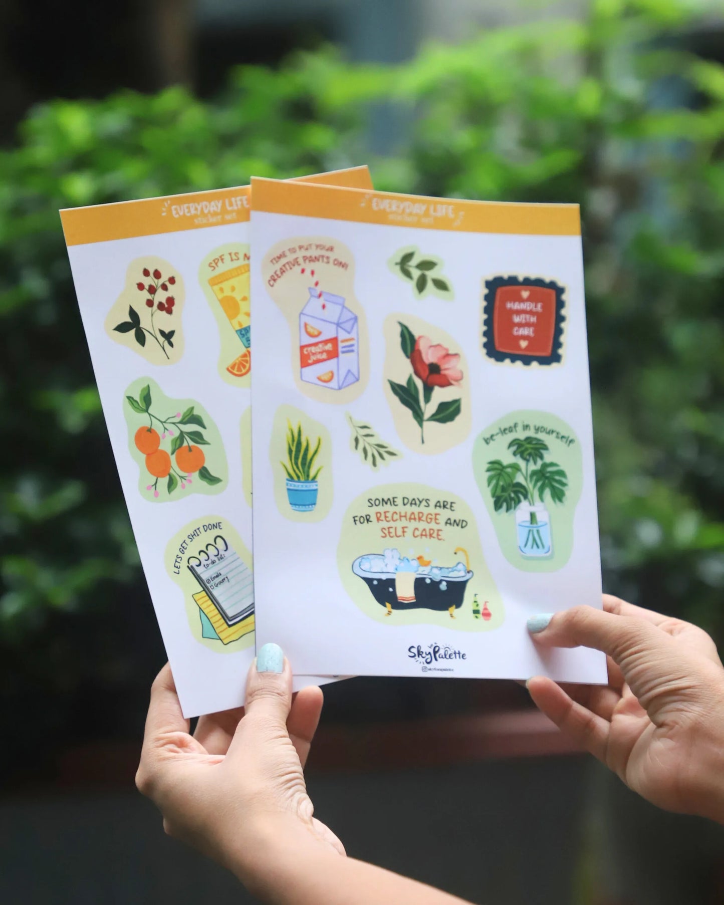 Daily Life | Sticker Sheets (Pack of 2)