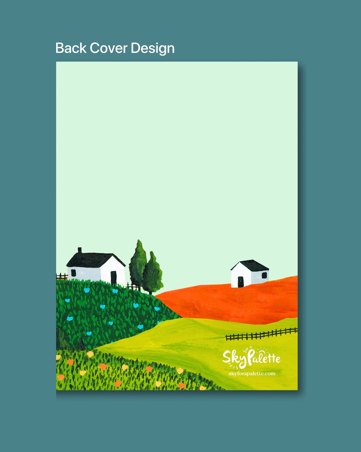 Tuscany Fields | Dot Grid Notebook