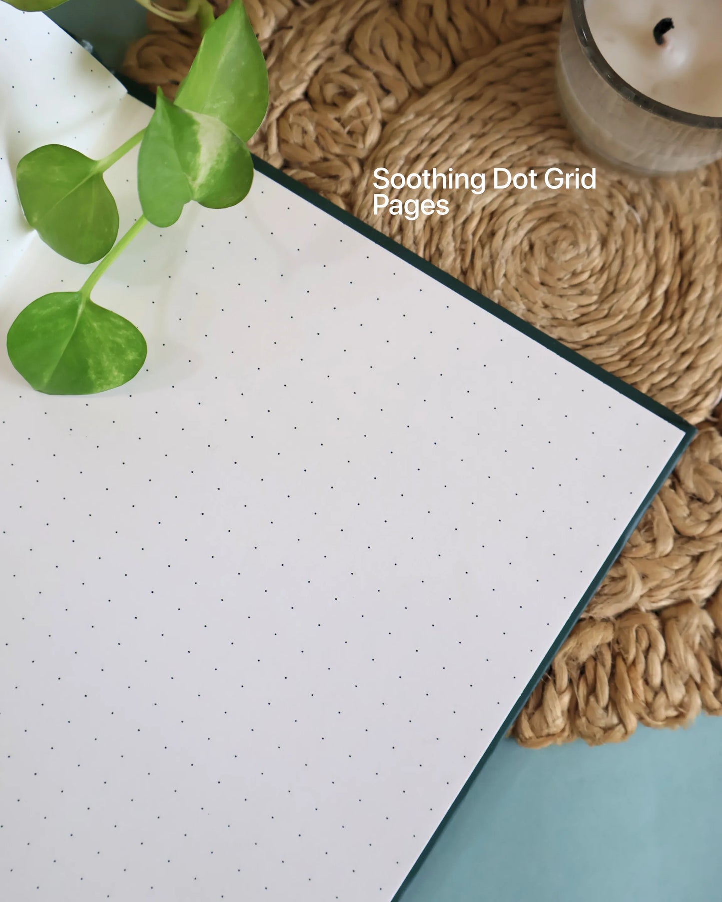 Tuscany Fields | Dot Grid Notebook