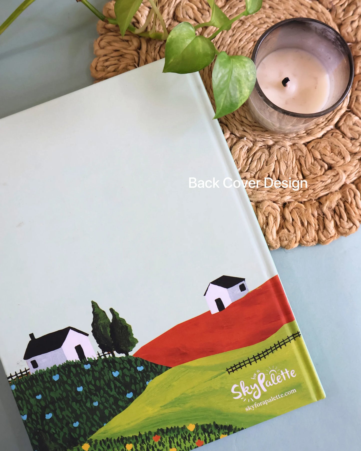 Tuscany Fields | Dot Grid Notebook