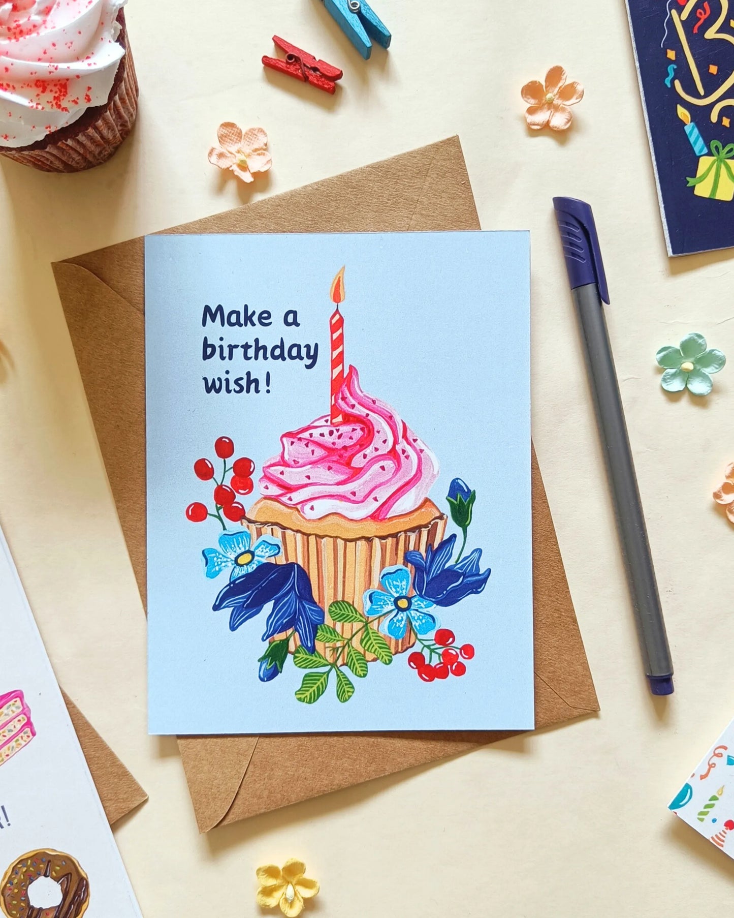 Make a wish - Birthday Greeting Card