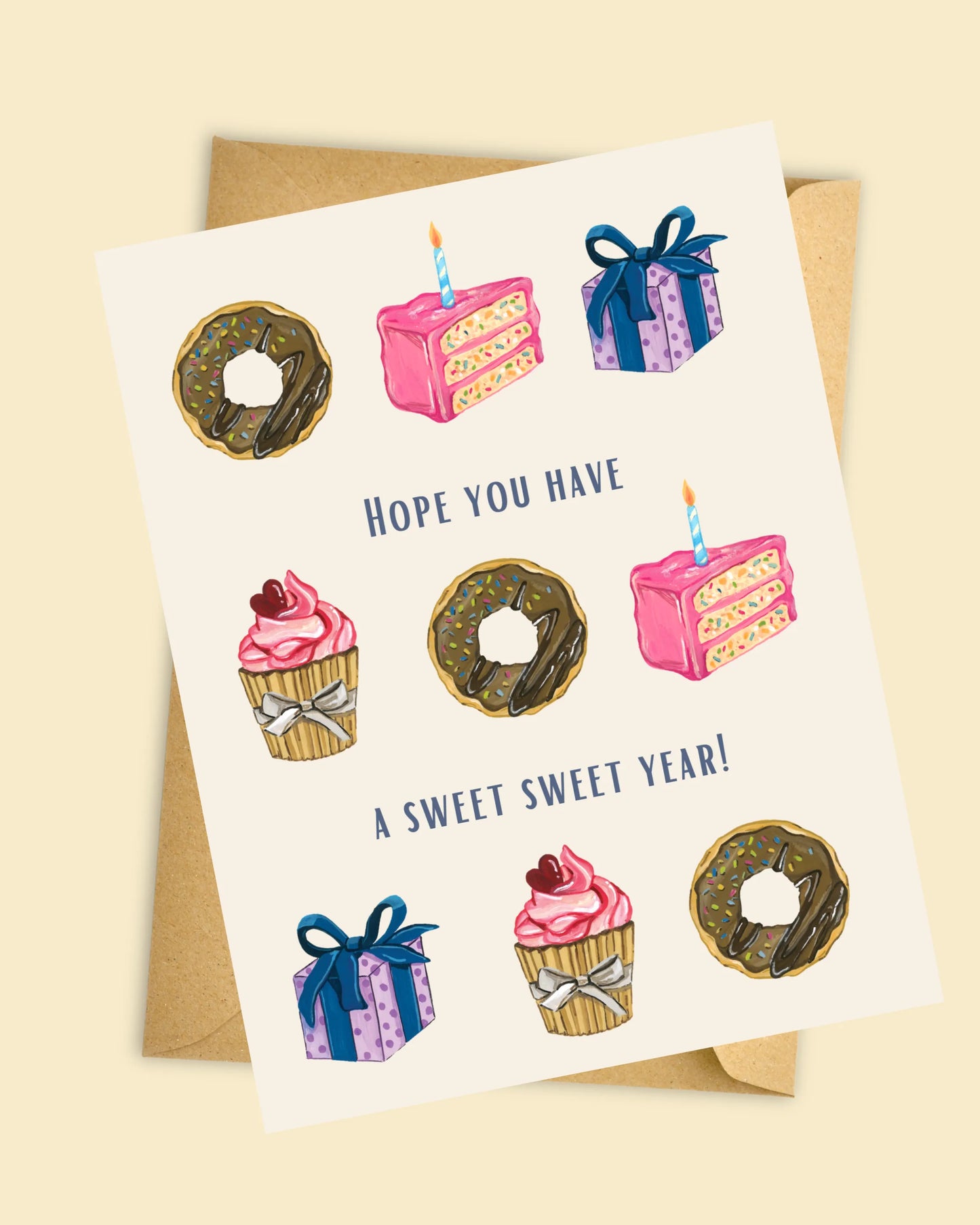 Have a sweet year | Birthday Card