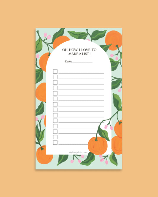 To do list Notepad- Tearable sheets