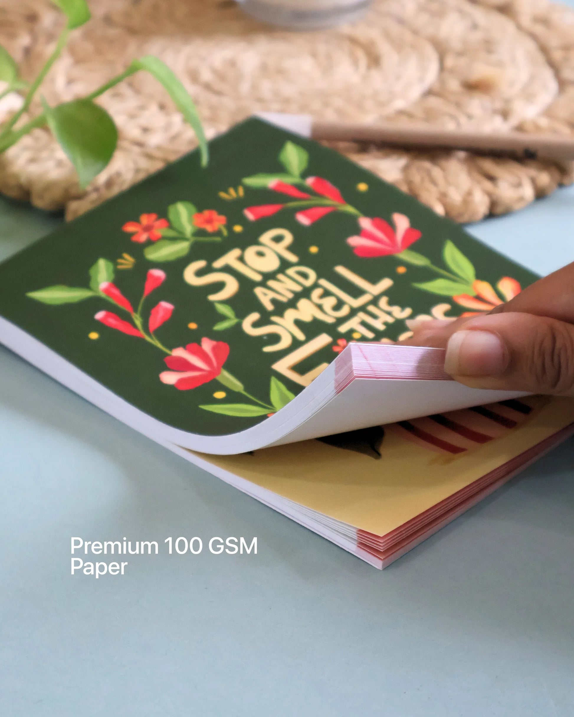 Mini Gratitude Pad with 45 unique prompts