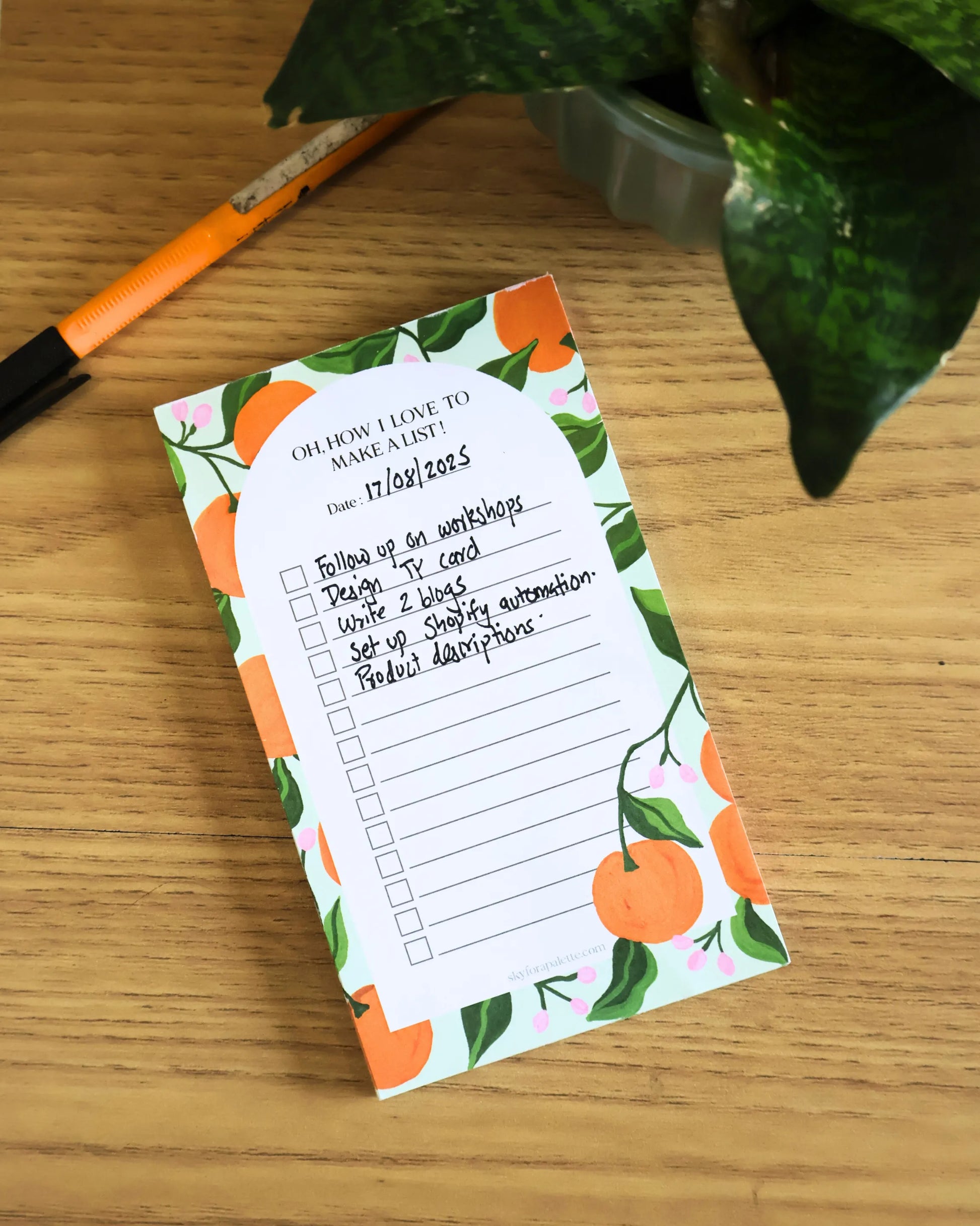 To do list Notepad- Tearable sheets