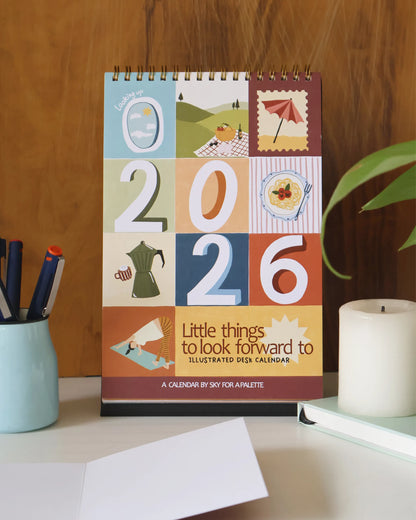 Things to look forward to - 2026 Desk Calendar