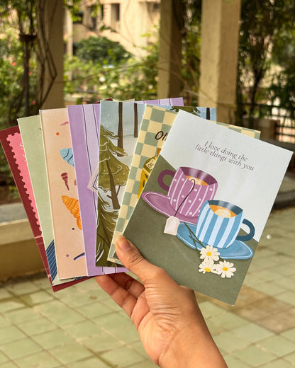 Love Notes | Greeting Cards (Assorted Pack of 6)