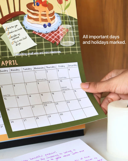Things to look forward to - 2026 Desk Calendar